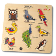 Load image into Gallery viewer, Wooden Educational Puzzle - Learning Birds with Scan &amp; Learn
