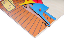 Load image into Gallery viewer, Wooden Educational Pick &amp; Fix Jigsaw Puzzle Mouse with Scan &amp; Learn
