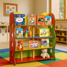 Load image into Gallery viewer, Classroom Rack for Preschools-Wooden Preschool Rack - Brilla: One-Stop Solution for Preschool Resources
