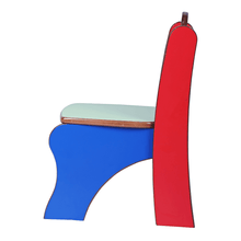 Load image into Gallery viewer, Brilla Wooden Kid&#39;s Chair for Preschools (Premium Elephant Theme Designs)
