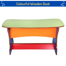 Load image into Gallery viewer, Brilla Premium Classroom Wooden Desk &amp; Bench (3 Seater)
