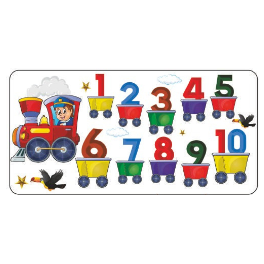 Numbers Cutouts (18 items) – Brilla Toys