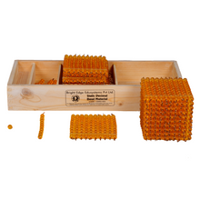 Load image into Gallery viewer, Static Decimal Bead Material with Wooden Box Best Montessori Material In India Best Montessori Material for kids
