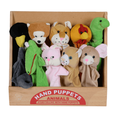 Montessori Materials - BRILLA Hand Puppets Set for Kids | Sensory Toys