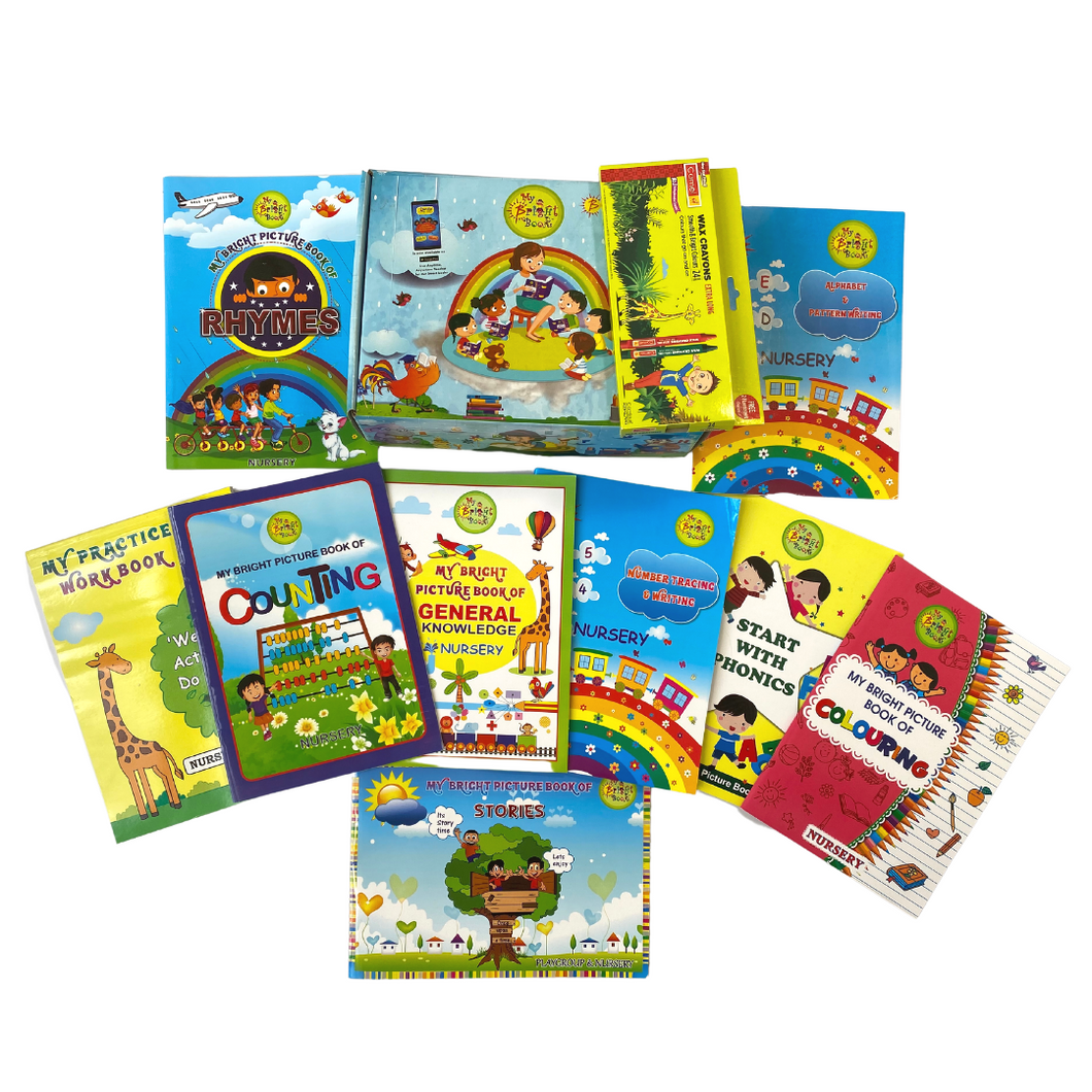 Nursery Complete Book Kit for Preschoolers (For 2.5 to 3.5 years)