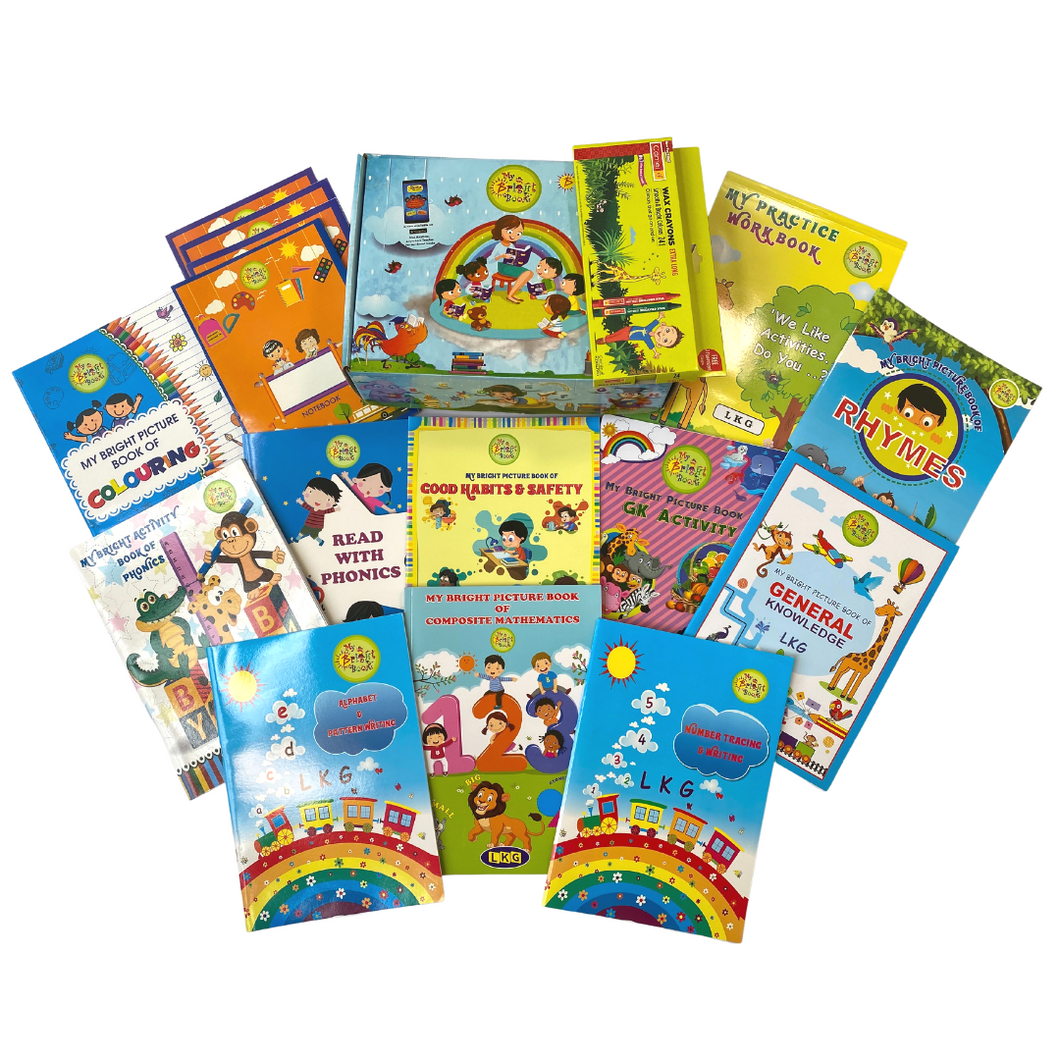 LKG Complete Smart Book Kit (For 3.5 to 4.5 years)