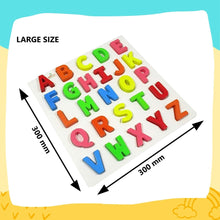 Load image into Gallery viewer, wooden alphabet puzzle for kids
