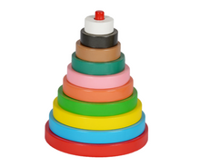 Load image into Gallery viewer, Build A Tower Stacking Tower for Kids(Pentagon &amp; Hexagon &amp; Square &amp; Circle)
