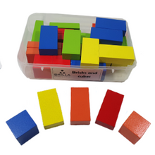 Load image into Gallery viewer, Brilla Wooden Cubes and Blocks Best Educational Wooden  Wooden Cubes and Blocks for Kids Best Montessori Material for Kids  Best Montessori Wooden Cubes and Blocks for Kids and Preschoolers Best Montessori Material In India  Best Montessori Material In Bangalore The Best BrillaWooden Cubes and Blocks for Kids Brilla Educational toys  buy Montessori Material buy Wooden Cubes and Blocks materials for kids

