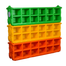 Load image into Gallery viewer, Brilla Plastic Shoe Rack for Preschools Kids
