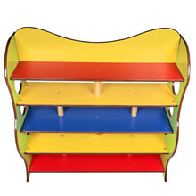 Load image into Gallery viewer, Brilla Wooden Classroom Rack for Preschools (Green Color)
