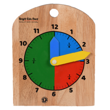Load image into Gallery viewer, Brilla Wooden Educational Puzzles for Kids (above 4 years) - Learning Clock, Learning Days in a Week &amp; Learning Months of the Year (Set of 3) with Scan &amp; Learn
