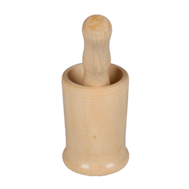 Montessori Materials: Wooden Mortar (Okhli) for Kids and Cooking